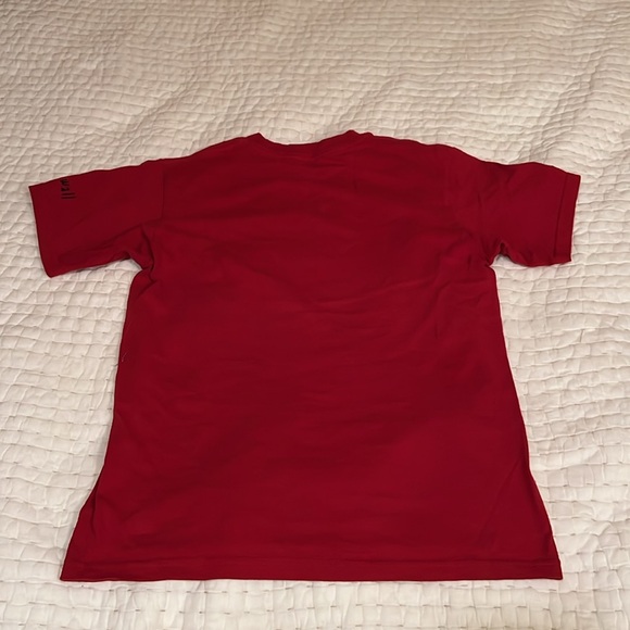 Vans Off The Wall Flower Unisex T-Shirt Size Small Red EUC - Picture 5 of 5